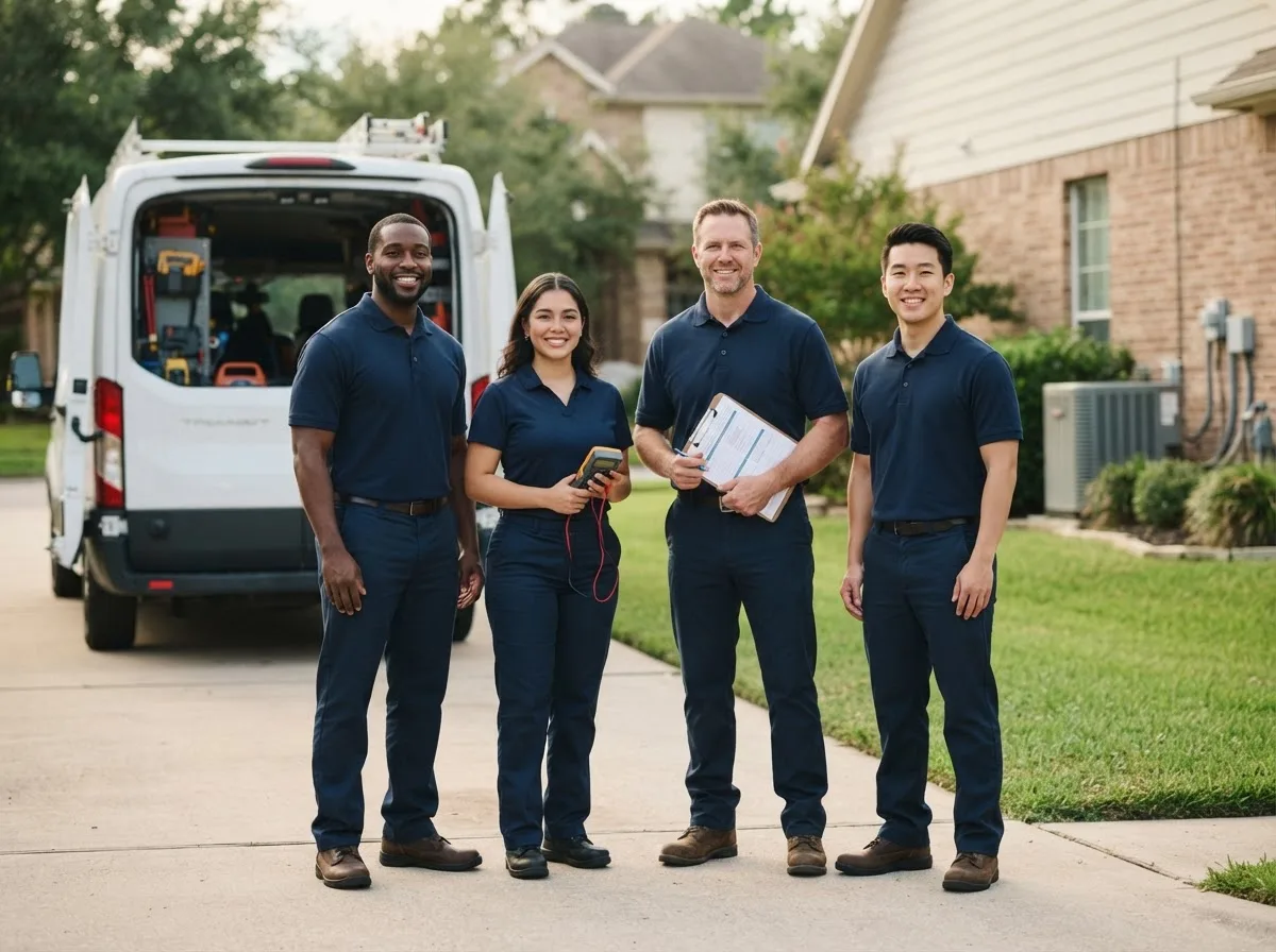 Certified HVAC technician near Warren, TX